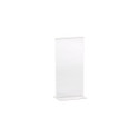 Shop for Shops Double sided acrylic sign holder DL Portrait with 70 mm D Base(T2728CA)