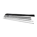 Shop for Shops Collapsible fibreglass pole for exterior bali flag 3300 mm H(T3325BK)