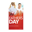 Shop for Shops Event Poster "FATHER'S DAY" 530 W x 1000mm H(T4642RDWH)
