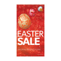 Shop for Shops Event Poster "EASTER SALE" 530 W x 1000mm H(T4644RDWH)