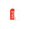 Shop for Shops Swing Ticket "SALE" Portrait Double Sided 40 w x 94mm H(T3601.1RDWH)