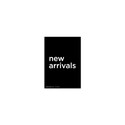 Shop for Shops A5 portrait double sided sign card "new arrivals" (pack of 5) 148 W x 210 mm H(T7704.1BKWH)