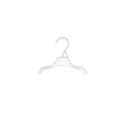 Shop for Shops Kids plastic top hanger 200 mm W(HK1200WH)