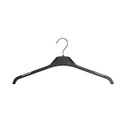 Shop for Shops Plastic top hanger with wire hook 410 mm W(HW1410BK)