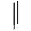Shop for Shops Style clothes rack 600 mm H extension(R3006BKS)
