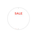 Shop for Shops Round double sided poster "SALE" Double Sided 400mm DIA (writable)(T4721WHRD)