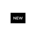 Shop for Shops A5 landscape double sided sign card "NEW" (pack of 5) 210 W x 148 mm H(T6748.1BKWH)