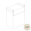 Shop for Shops Peggie basket with flap 450 W x 250 D x 500 mm H - sits on 2 x 250 mm pegs(P5060CO)