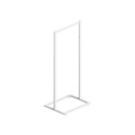 Shop for Shops Style clothes rack 600 W x 457 D x 1400mm H(R3060WTS)