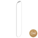 Shop for Shops Peggie mirror 300 W x 1570 mm H - sits on 1 x peg(P5003OAK)