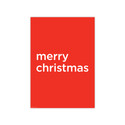 Shop for Shops Poster "merry christmas" 594 W x 841mm H(T4316RDWH)