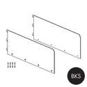 Shop for Shops MAXe 30 mm shelf bracket set with 177 H ends 500 mm D x 2.5 mm Thick(E6025BKS)