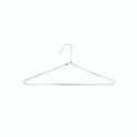 Shop for Shops Plastic coated wire hanger 405 W x 4 mm DIA(H3103.1WH)