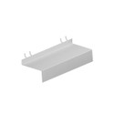 Shop for Shops Slimline metal with ticket provision to suit shelf for slatwall, slatmesh and metal peg 250 W x 100 mm D(S2552WTS)