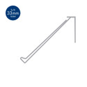 Shop for Shops Scanstrip angled with adhesive for holding 33mm H tickets 1200 L x 37 mm H(T1833CL)