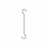 Shop for Shops Hanging hook 750 L x 2.5 mm Wire(A1755CH)