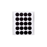 Gift wrapping round sticker pack of 100 stickers  25 mm DIA(A3400BK)