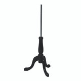 Shop for Shops Timber tripod stand with pole for torsos or busts Base 420 triangular 1260 mm H(B7660BK)