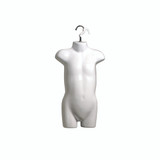 Shop for Shops Kids torso front ages 8-10 with hanging hook 535 mm H(B9032WH)