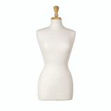 Shop for Shops Female 10-12 fabric bust full length to thigh HT=770, B=940, W=630, H=930 mm(B9101WH)