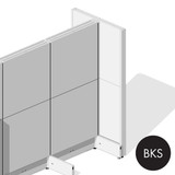 MAXe end bay inner metal panel set 560 H - 600 mm bay (E0706.4BKS)