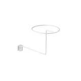 MAXe backrail hat display 150 mm DIA  4 mm DIA wire(E4352WTS)