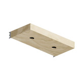 MAXe downlight pelmet box 900 mm bay  100 H x 400 mm D(E61409.4PY)