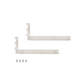 MAXe 30 mm shelf base bracket 300 mm D  30 H x 2.5 mm Thick(E6203CH)
