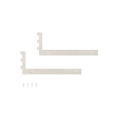 Shop for Shops MAXe 30 mm shelf base bracket 300 mm D 30 H x 2.5 mm Thick(E6203WTS)