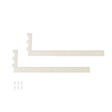 Shop for Shops MAXe 30 mm shelf base bracket 400 mm D 30 H x 2.5 mm Thick(E6204WTS)
