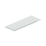Shop for Shops MAXe 10 mm glass H frame gondola top - small 1285 W x 450 D x 10 mm Thick(E6813.4CG)