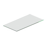 Shop for Shops MAXe 10 mm glass H frame gondola top - large 1330 W x 670 D x 10 mm Thick(E6913.4CG)