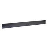 MAXe 30 mm shelf lip 104 H - 1200 mm bay  1193 W x 2.5 mm Thick(E7112BKS)