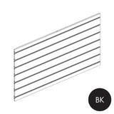 Shop for Shops MAXe slatwall panel 560 H - 1200 mm bay 1190 W x 18 mm Thick(E8012.4BK)