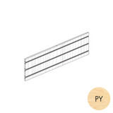 Shop for Shops MAXe slatwall panel 240 H - 900 mm bay 890 W x 18 mm Thick(E8109.4PY)