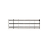 Shop for Shops MAXe slatwall mesh panel 240 H - 900 mm bay 890 W x 18 mm Thick(E8309BKS)