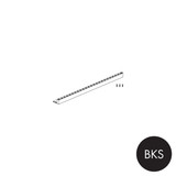 MAXe 30 mm shelf front fence adaptor 600 mm bay  598 W x 32 H x 56 mm D(E9106.4BKS)