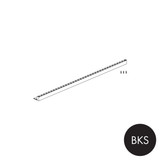 MAXe 30 mm shelf front fence adaptor 900 mm bay  898 W x 32 H x 56 mm D(E9109.4BKS)
