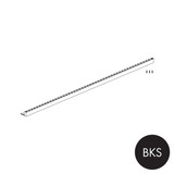 Shop for Shops MAXe 30 mm shelf front fence adaptor 1200 mm bay 1198 W x 32 H x 56 mm D(E9112.4BKS)