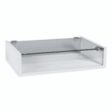 Shop for Shops Counter top display case with lockable glass top 390 D x 590 W x 138 mm H(F1900WH)