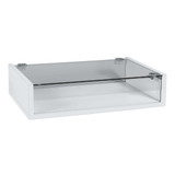 Counter top display case with lockable glass top  390 D x 590 W x 138 mm H(F1900WH)