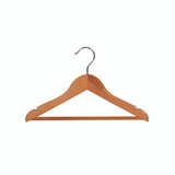 Shop for Shops Baby wooden hanger with notches & rail 310 W x 12 mm Thick(H2610BH)