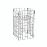 Shop for Shops Collapsible clearance wire bin small 460 W x 460 D x 760 mm H(M1465WH)
