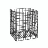 Shop for Shops Collapsible clearance wire bin large 590 W x 590 D x 760 mm H(M1468BK)