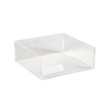 Shop for Shops Acrylic container square 200 x 200 x 100 mm H(M2715CA)