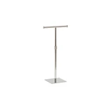 One tier hanging jewellery display with adjustable height  150 mm sq base 300-570 mm Adj H(M2831CH)
