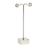 Shop for Shops Earring stand on cube large 30 mm sq base x 130 mm H(M3310CH)