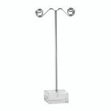 Shop for Shops Earring stand on cube large 30 mm sq base x 130 mm H(M3310CHAC)