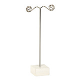 Shop for Shops Earring stand on cube large 30 mm sq base x 130 mm H(M3310CHWH)