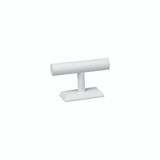 Shop for Shops Leatherette jewellery bar one tier 200 W x 75 D x 130 mm H(M3401WH)